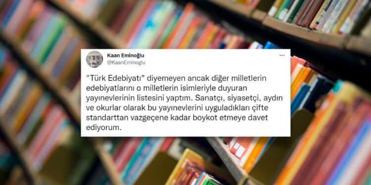 Türk Edebiyatı mı Türkçe Edebiyat mı? Yayınevlerinin çifte standartları Twitter’da gündem oldu!